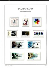 FRG 1980 - 2000 + Berlin 1980 - 1990 ** Collection In Leuchtturm Vordruckalbum