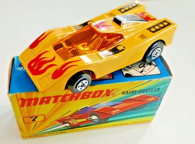 Matchbox Hairy Hustler IX - A1 Flamin Manta seltenes gelb in mint SF 7b mint Box