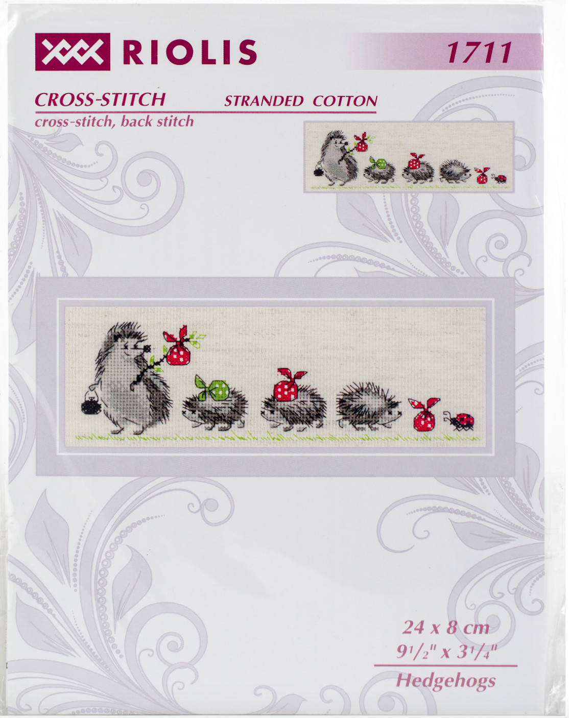 Kit 9.5"x3.25"-hedgehogs (14 Count)