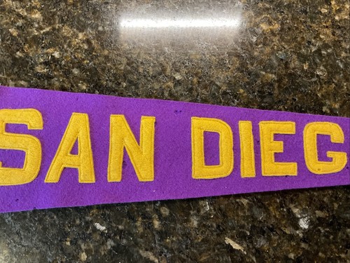 Rare SAN DIEGO 1915 Panama-California Exposition Pennant Vintage Antique - Picture 4 of 14