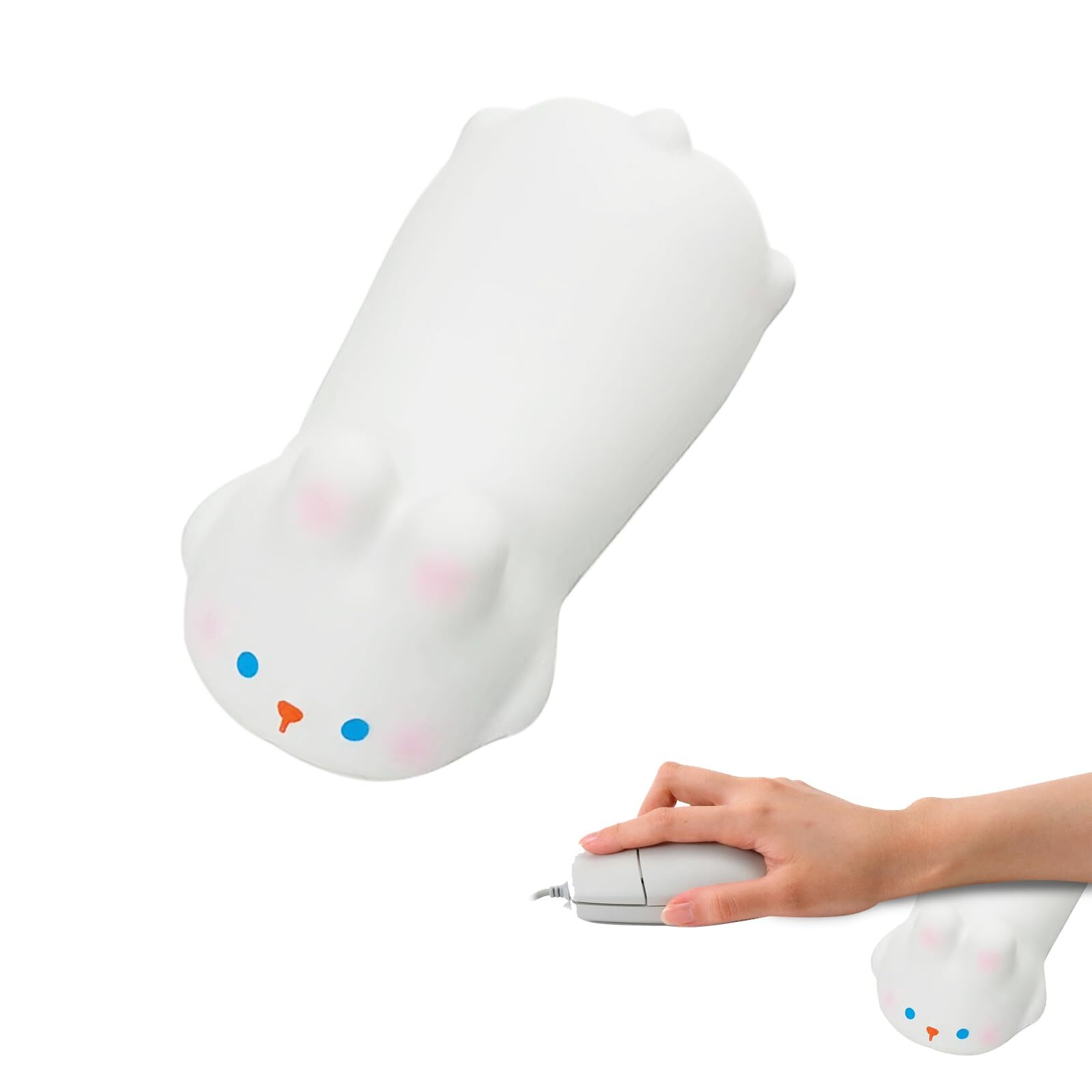 Ergonomic Memory Foam Wrist Rest for Keyboard Mouse and Elbow Support