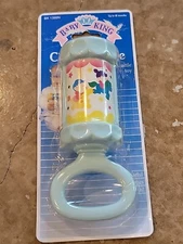 Vintage BABY KING "Big Top" Chime Rattle - Infant Plastic Toy 1994 In Box