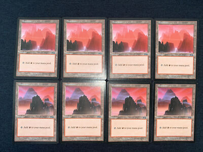 Mountain (x14) Urza's Saga NM/LP Basic Land MAGIC THE GATHERING