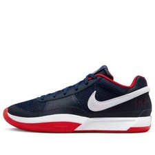 NEW MEN'S SIZE 9 NIKE JA MORANT 1 USA BASKETBALL SHOES FQ4796 403 RED WHITE BLUE