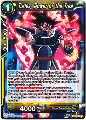 Dragon Ball Super TCG - Turles, Power of the Tree - BT15-108