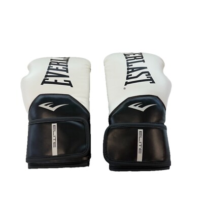 Everlast Pro Styling Elite Training Boxhandschuhe Weiß 8oz Neu!