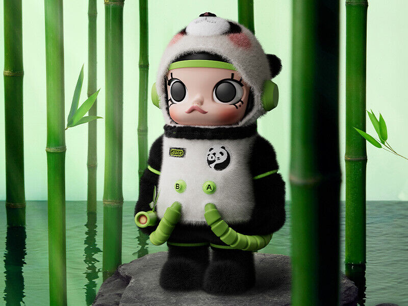 POPMART MEGA SPACE MOLLY 400% PANDA Limited Edition POPMART MEGA SPACE MOLLY 400% PANDA Limited Edition
