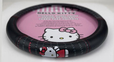 Sanrio Hello Kitty Core Car Truck Synthetic Leather Steering Wheel Cover Gift