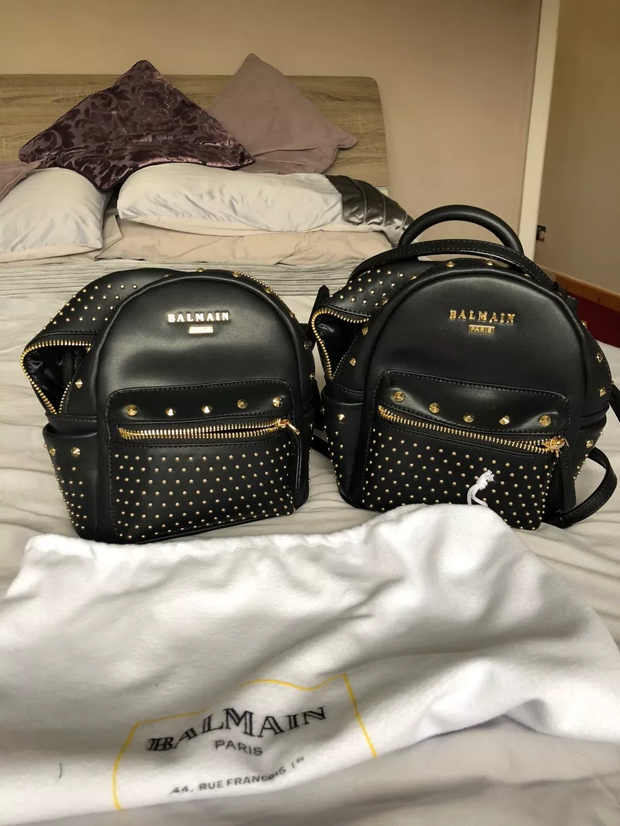 Balmain backpack mens sale