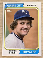 2021 Topps Update George Brett Cards That Never Were Insert KC Royals #CNW-9 ⚾