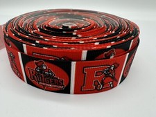 NEW 5-yards of Rutgers Scarlet Knights 7/8" wide Grosgrain Ribbon
