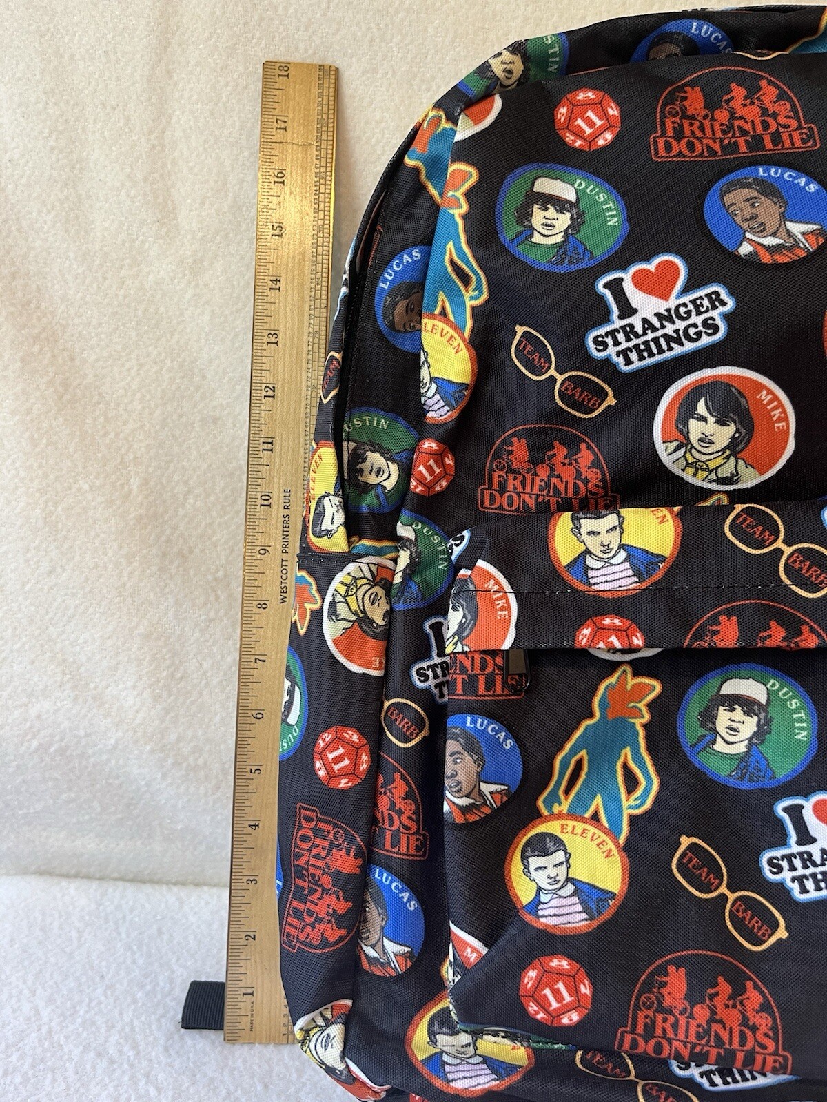 STRANGER THINGS BACKPACK LOUNGEFLY SCHOOL COMPUTE… - image 7