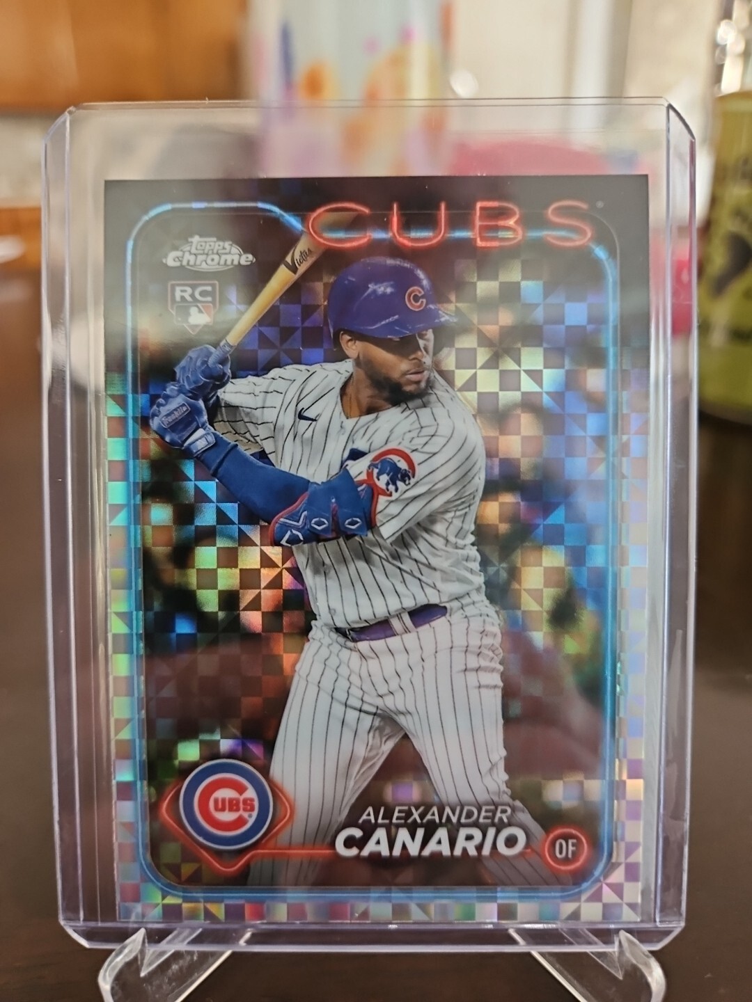 2024 Topps Chrome Alexander Canario X-Fractor Rookie Card #174