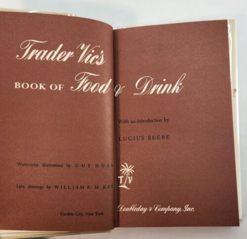 Trader Vic's Book of Food & Drink, 1946 - Imagen 2 de 12