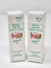 Efficascent Relaxscent Oil Roll-on 6ml Lot of 2 