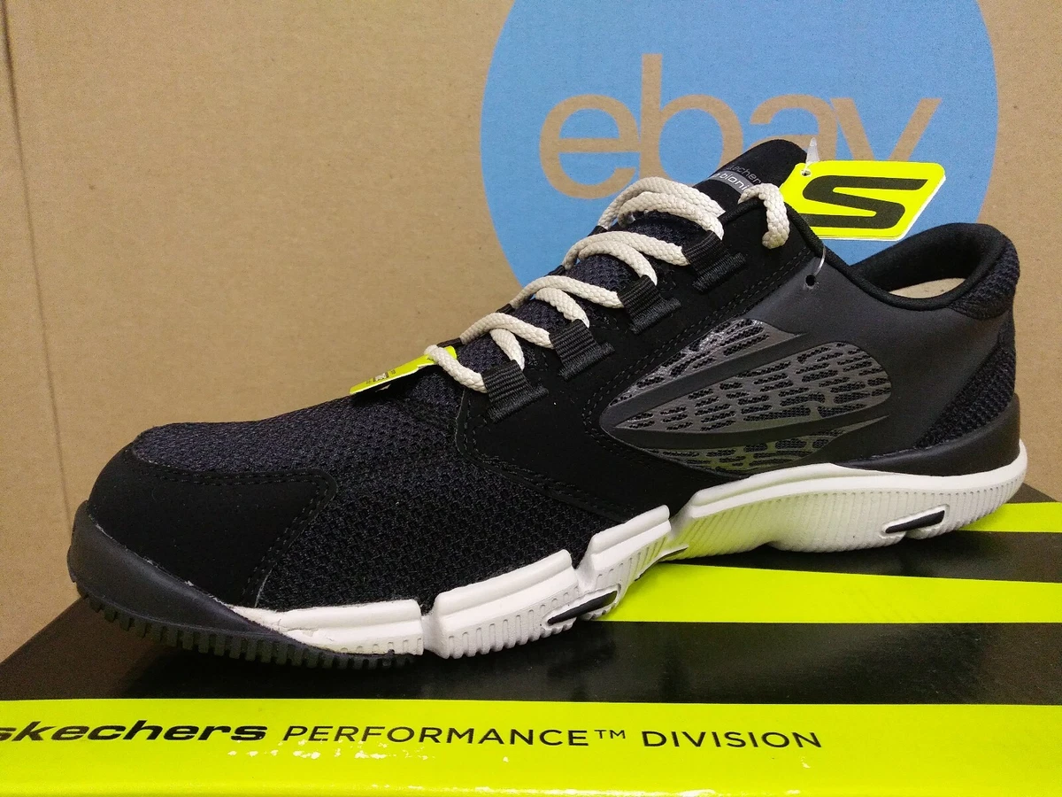 NEW Rare 2012 Skechers Go Bionic Ride Mens Running Shoes Black Gray Size 6.5 eBay