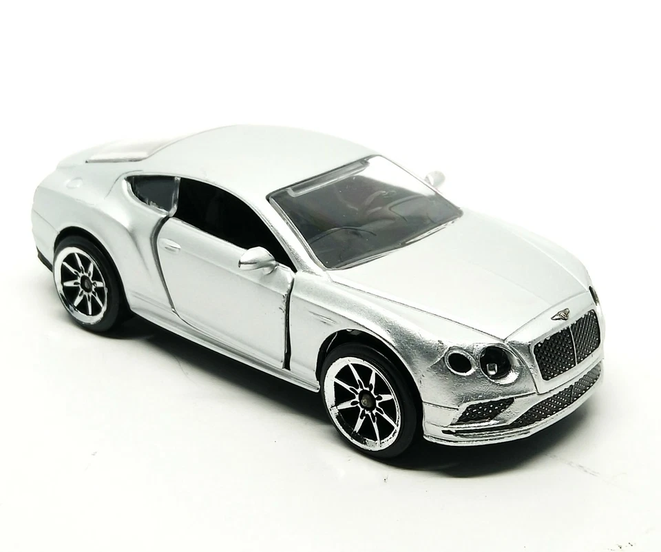 Majorette Bentley Continental GT V8 S серебристый 1:64 (3 дюйма) без упаковки - Изображение 2 из 4