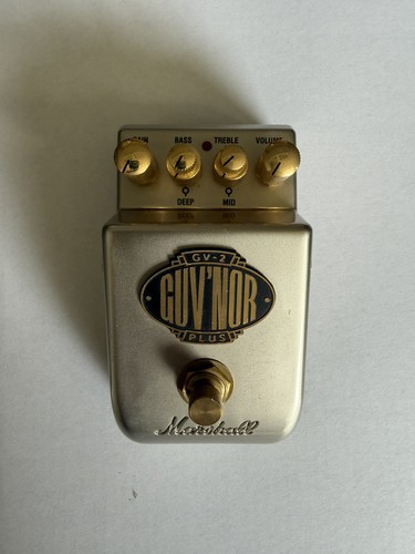 Marshall Guv'nor Plus Distortion Guitar Effect Pedal