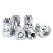 M14×1.5 Wheel Locking Lug Nuts Wheel Locks with Key Set Replacement for Wrangle