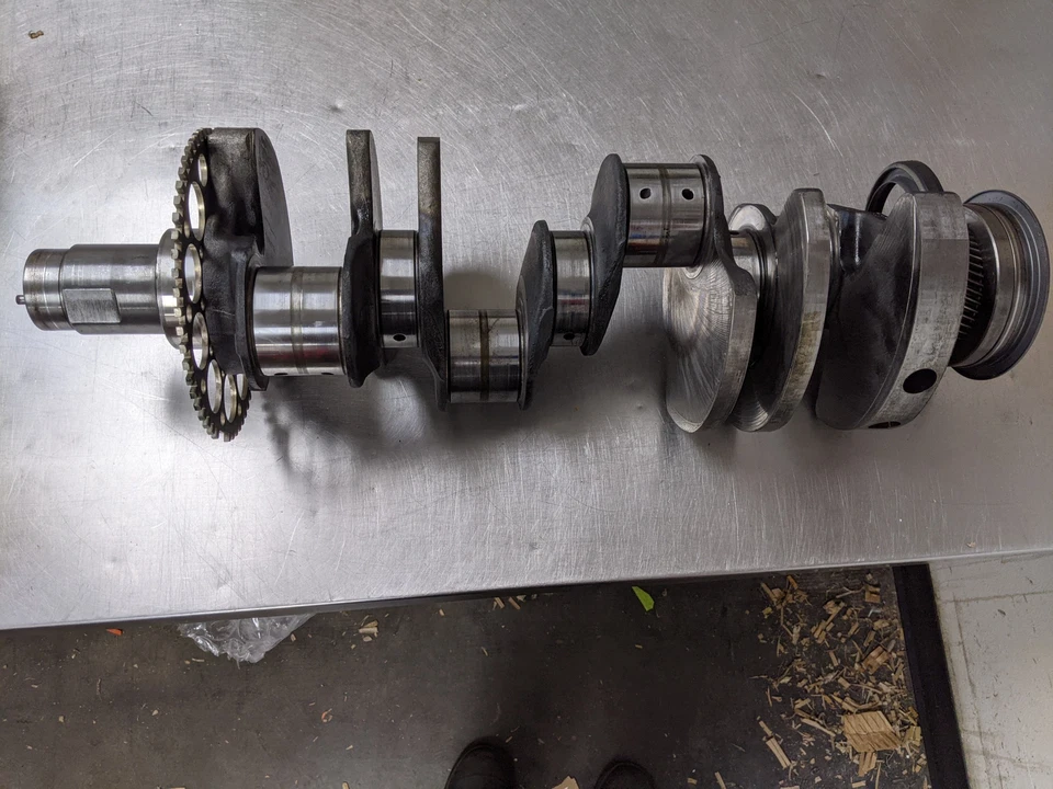 Cigüeñal estándar para 03-07 Ford F-350 Super Duty 6.0 1839402C1 diésel Foto 2 de 4