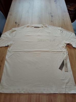 Fear of God Essentials T-Shirt Gr.L Egg Shell