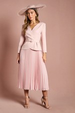 Coast Rose Fit & Flare Dress Womens Occasion Dresses