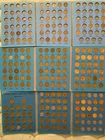 3 Lincoln Penny Coin Albums 170+ coins -few issue coins album conditions Lot A6