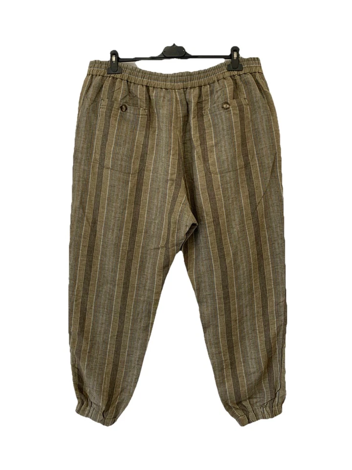 Etro Milano Men’s Linen Striped Trousers Pants Size 58 XL – Made in Italy #P4 - Image 2 of 4