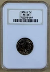 1938-D Buffalo Nickel NGC MS66 Beautifully Toned