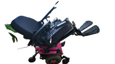 Electric Wheelchair Quantum Edge 3 Power Wheelchair- Stealth Seats Rehab Chair.