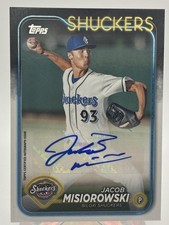 JACOB MISIOROWSKI 2024 TOPPS PRO DEBUT #PD-171 AUTOGRAPHS AUTO