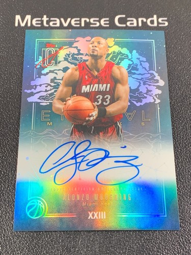 2025 Topps Signature Alonzo Mourning Base (RAW)