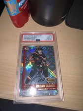 2001 Pacific Heads-Up Marian Gaborik Mint 9 Auto 7 NUMBERED 90/105 Autograph