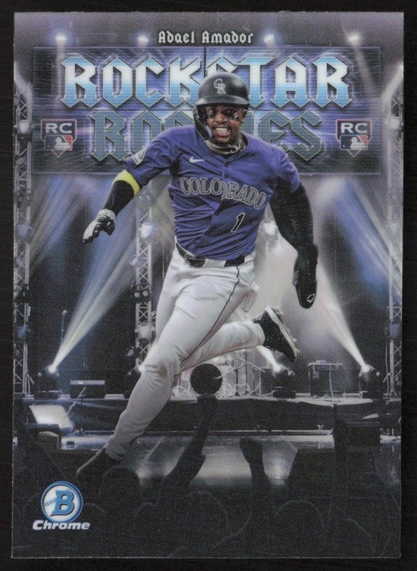 2025 Bowman Rockstar Rookies Adael Amador Rookie #RR-1 GS1-1