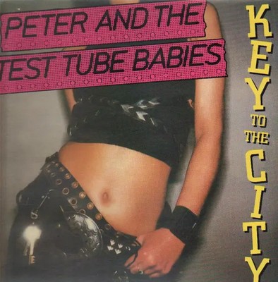 Peter And The Test Tube Babies Key To The City NEAR MINT Hairy Pie Vinyl LP