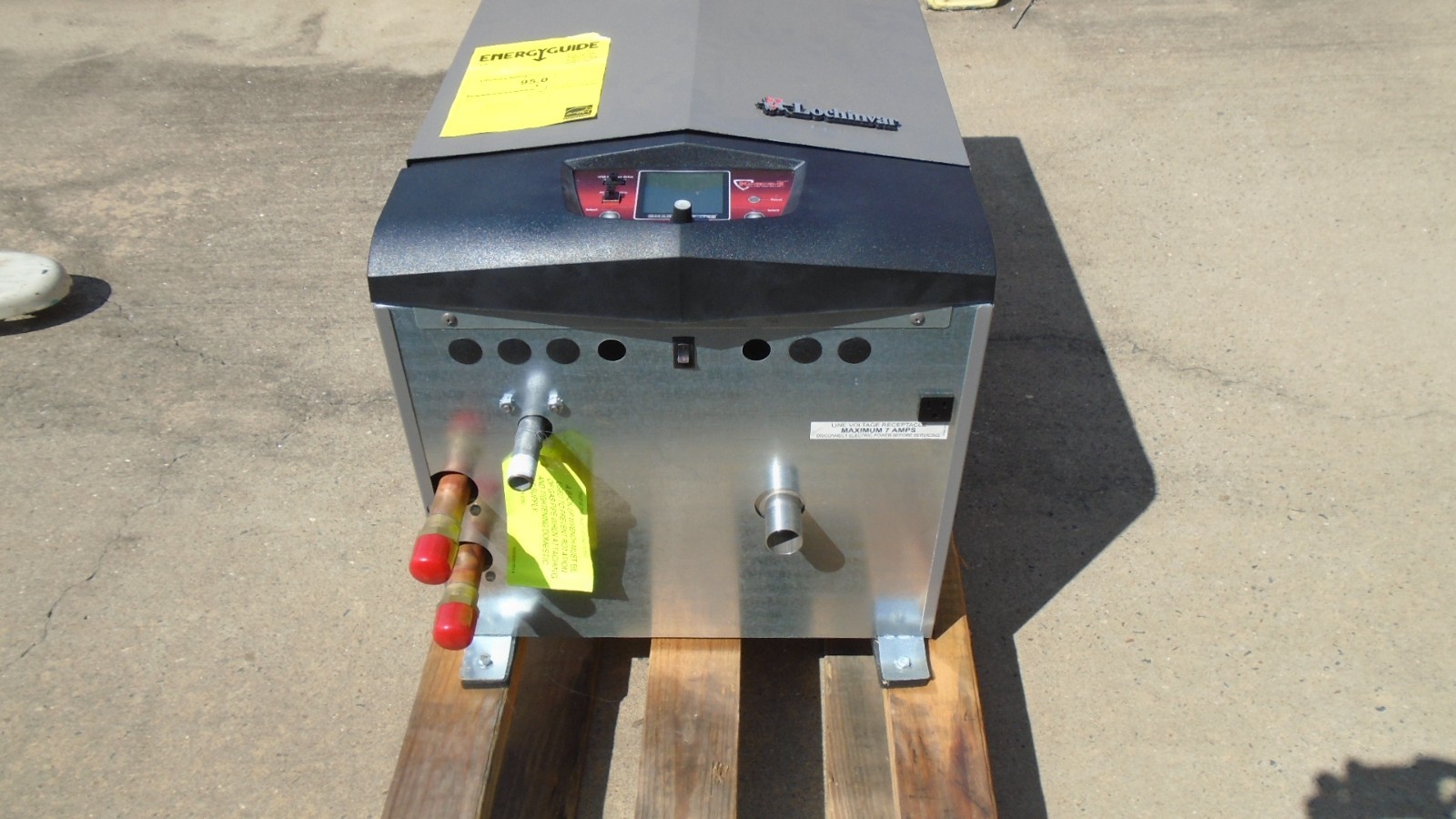 Lochinvar Knight Fire WHB155N 125K Water Boiler Heater Smart System Con-X-US NEW