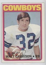 1972 Topps High # Walt Garrison #301 2v5