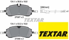 TEXTAR 2706701 Bremsbelagsatz für Scheibenbremse Bremsbelagsatz 