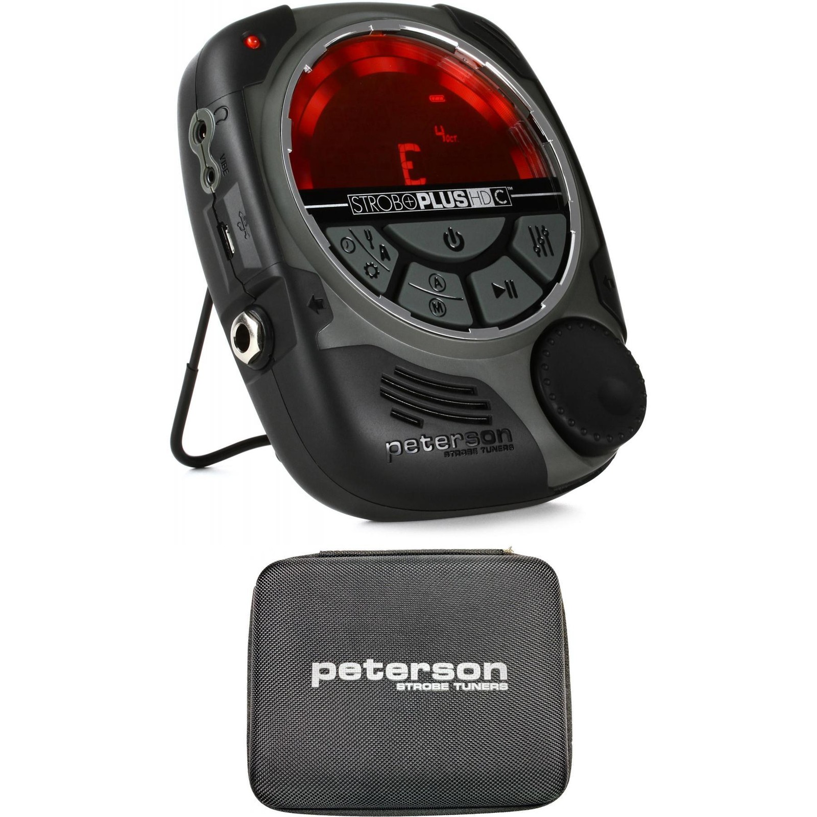 Peterson StroboPlus HDC - Портативный хроматический стробоскопический тюнер с корпусом 32190₽