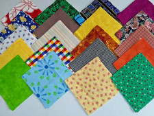Quilt Squares 100 Pre-Cut Charm Pack 5" Fabric Cotton 20/5 of each