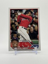 2023 Topps Update US310 EMMANUEL VALDEZ ROOKIE CARD BOSTON RED SOX. rookie card picture