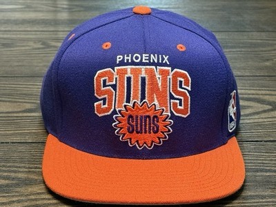 Mitchell & Ness Phoenix Suns SnapBack Hat NBA Purple/Orange Retro Cap 