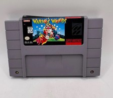 Wario's Woods (Super Nintendo SNES, 1994) Authentic TESTED
