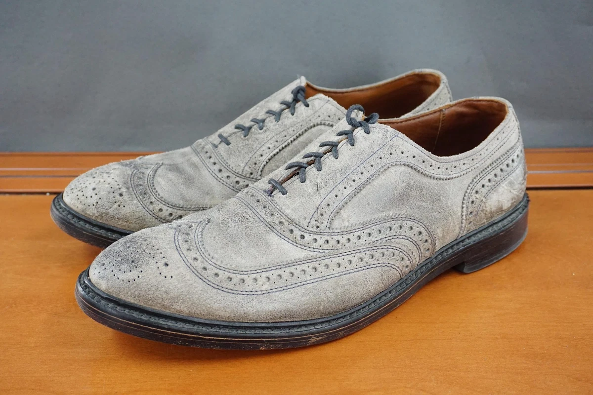 Gray Wingtip Dress Shoes for Men for sale | eBay display picture 3