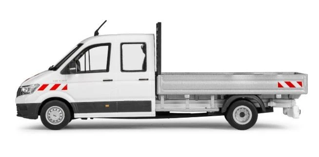 CONRAD, MAN TGE 4x2 ribaltabile bianco, 1/50, CON1616/02 - Immagine 2 di 4