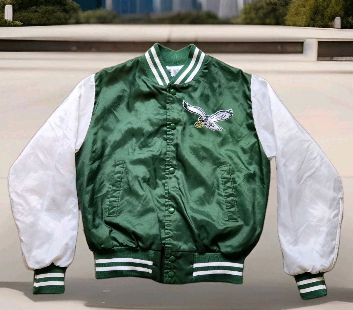 Philadelphia Eagles NFLジャケット L グリーン Vintage 1990s ChalkLine NFL Philadelphia Eagles Jacket Size 18-20