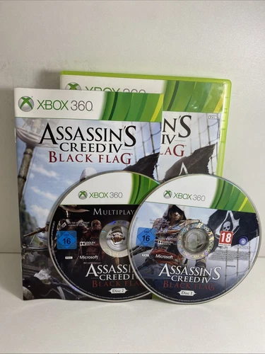 Assassin's creed IV  black flag microsoft xbox 360 jeu vidéo complet