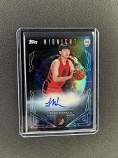 2025-26 Topps Midnight Yang Hansen Midnight Sun Signatures RC Trailblazers