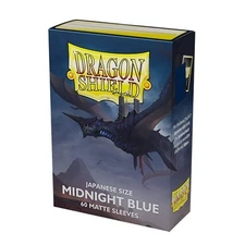 Dragon Shield 60CT Japanese Matte Sleeves - Midnight Blue - YuGiOh TCG