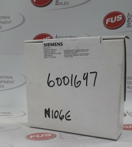 Siemens 6ES7 193-4CB20-0AA0 Simatic Terminal Module (5 Pieces) - New, Sealed Box - Picture 2 of 2